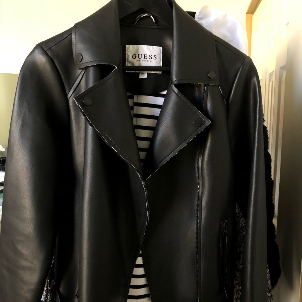Guess leather jacket